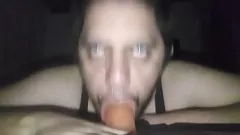 Play Shemale with a huge appetite for dildo sucking and deepthroat blowjob action