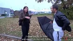 Odtwórz Wymazany obszerny serwis nieznany, aby zdobyć dziecko do ruchania w furgonetce